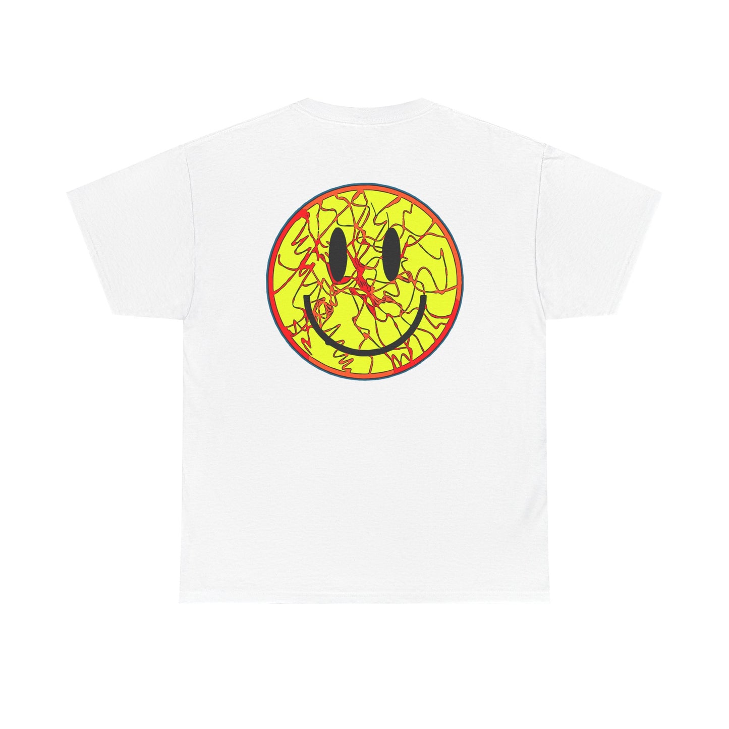Jagged See You Soon T-shirt, Red & Orange