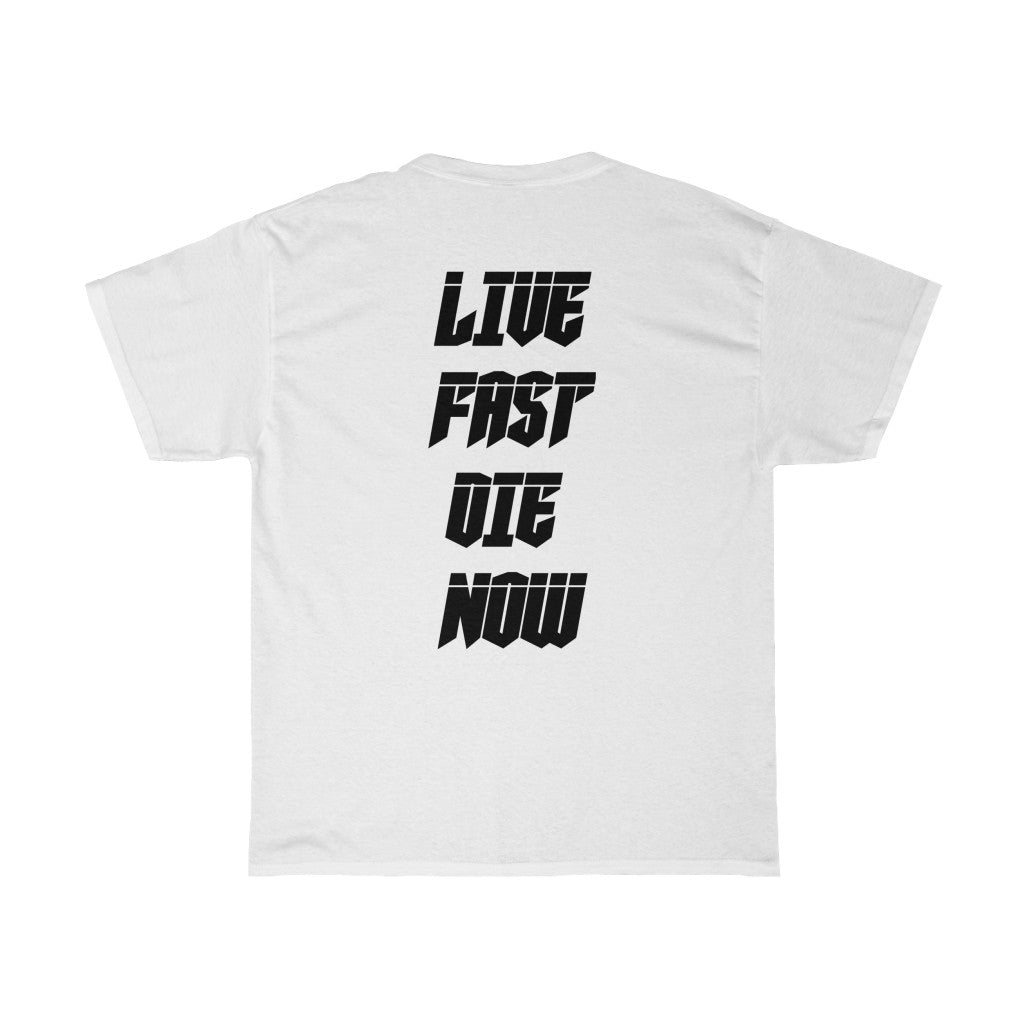 Living Dangerously T-shirt, White