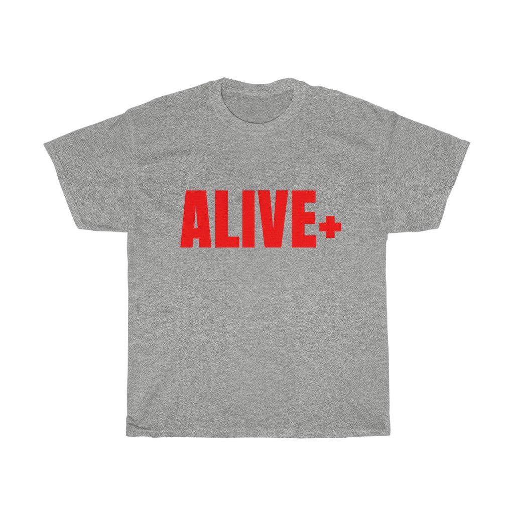 ALIVE+ T-shirt, Red