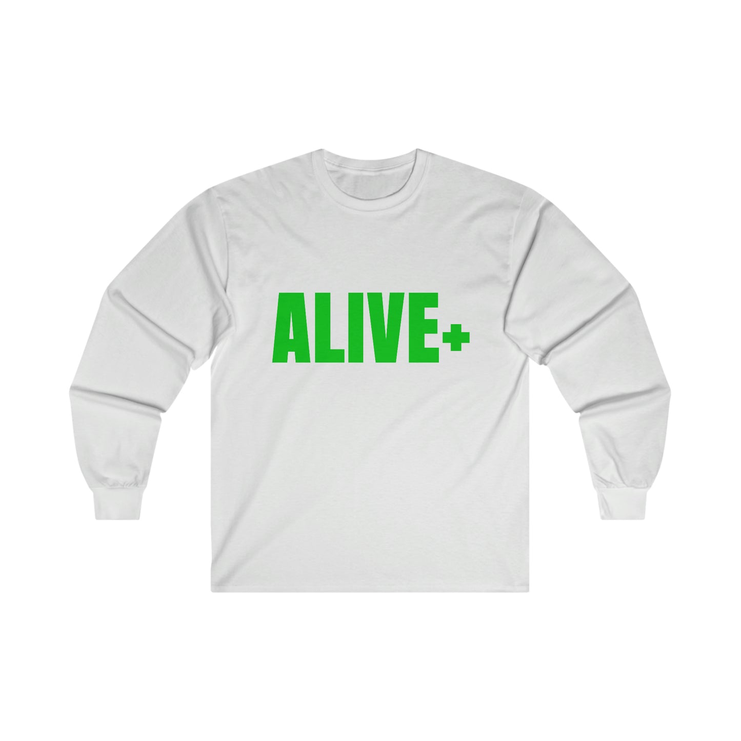 ALIVE+ Long Sleeve Tee, Green