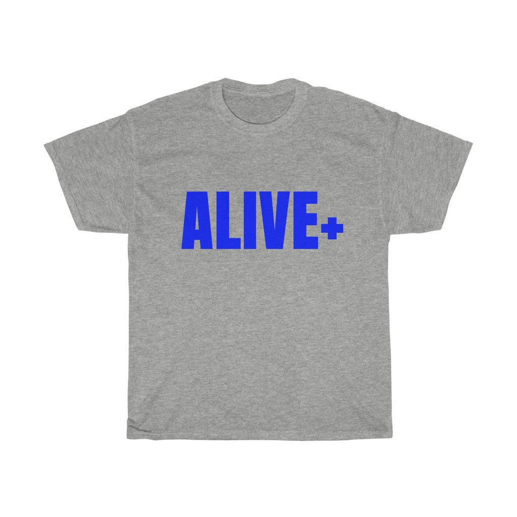 ALIVE+ T-shirt, Blue