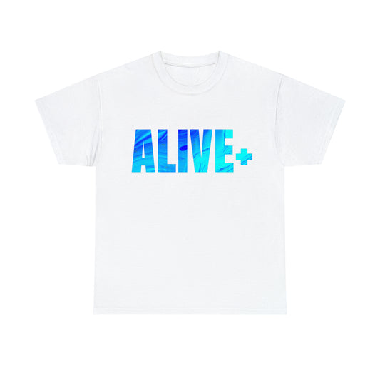 ALIVE+ Paint Mixer T-shirt, Aquafina