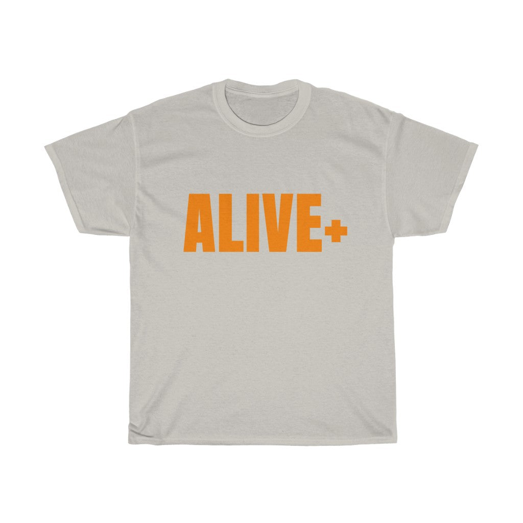 ALIVE+ T-shirt, Orange