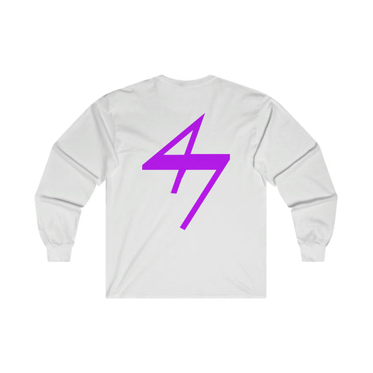 ALIVE+ Long Sleeve Tee, Purple