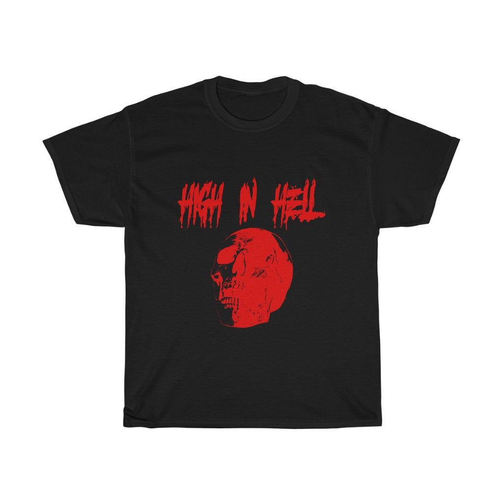 High in Hell T-shirt, Red Variant