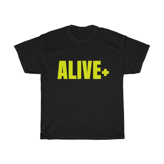 ALIVE+ T-shirt, Yellow