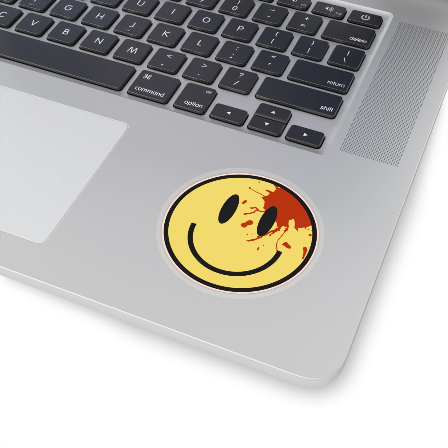 See You Soon Happy Face Kiss-Cut Sticker