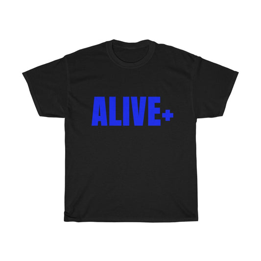 ALIVE+ T-shirt, Blue
