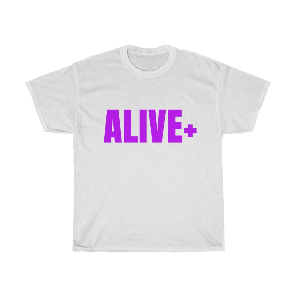ALIVE+ T-shirt, Purple
