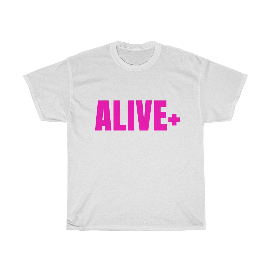 ALIVE+ T-shirt, Pink