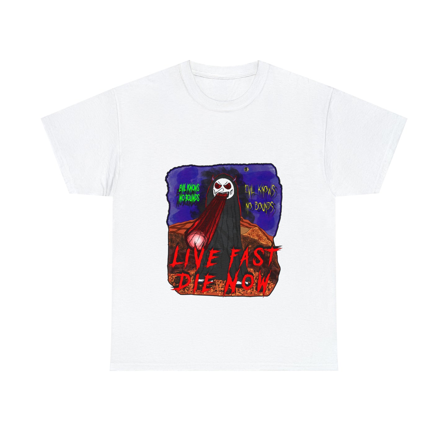 Evil Knows No Bounds T-shirt