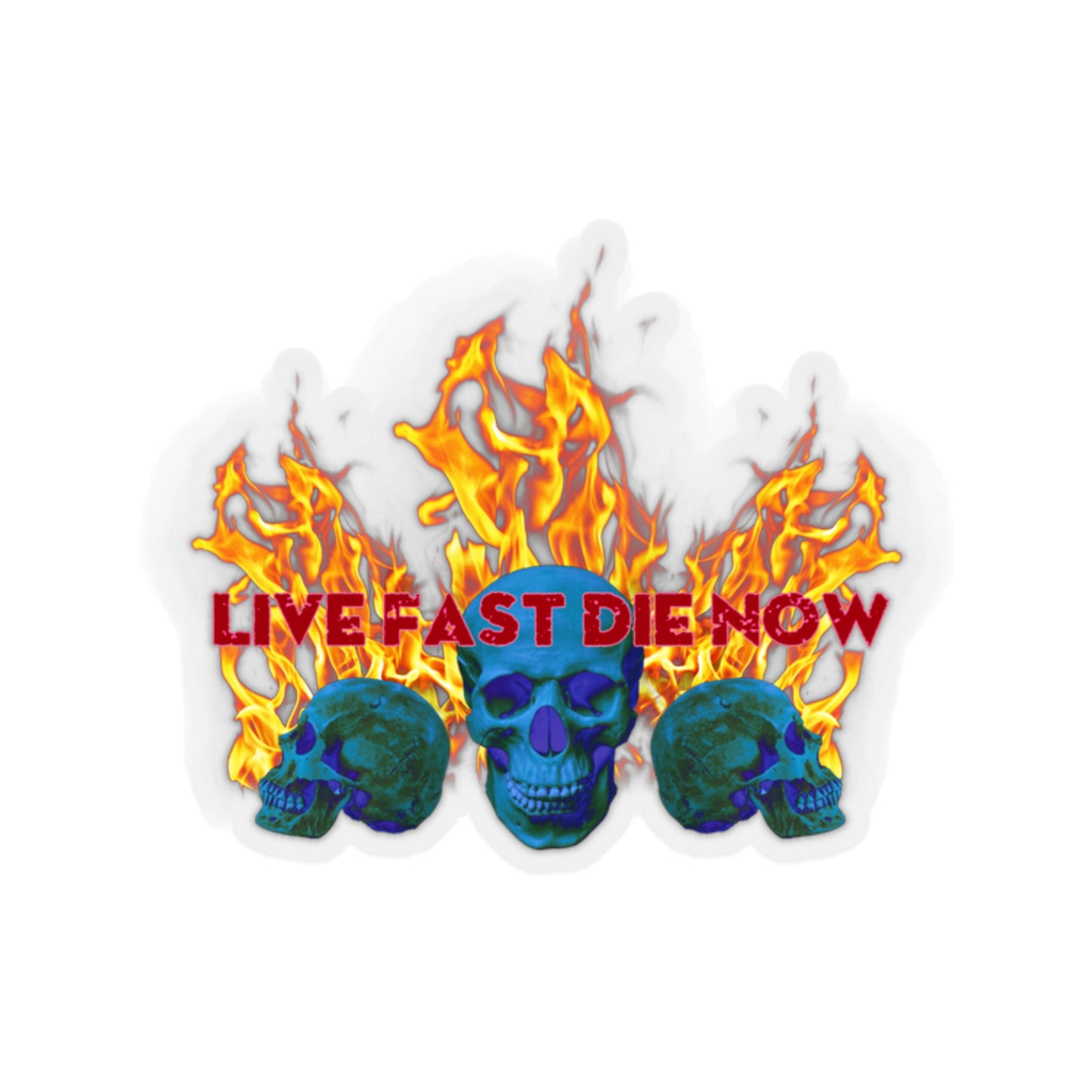 3 Wiseman from Hell Kiss-Cut Sticker