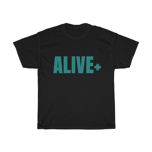 ALIVE+ T-shirt, Teal