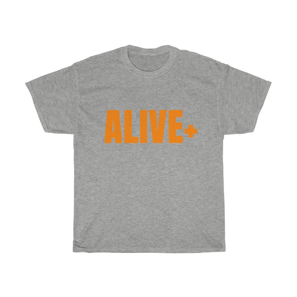 ALIVE+ T-shirt, Orange